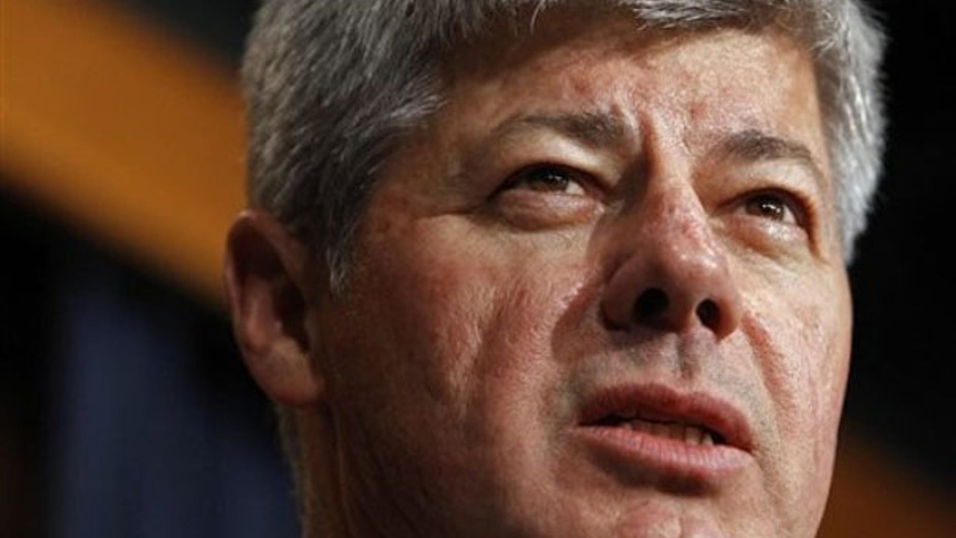 Rep. Bart Stupak announces he will vote to pass the health care reform bill at the U.S. Capitol in Washington March 21. (AP Photo)