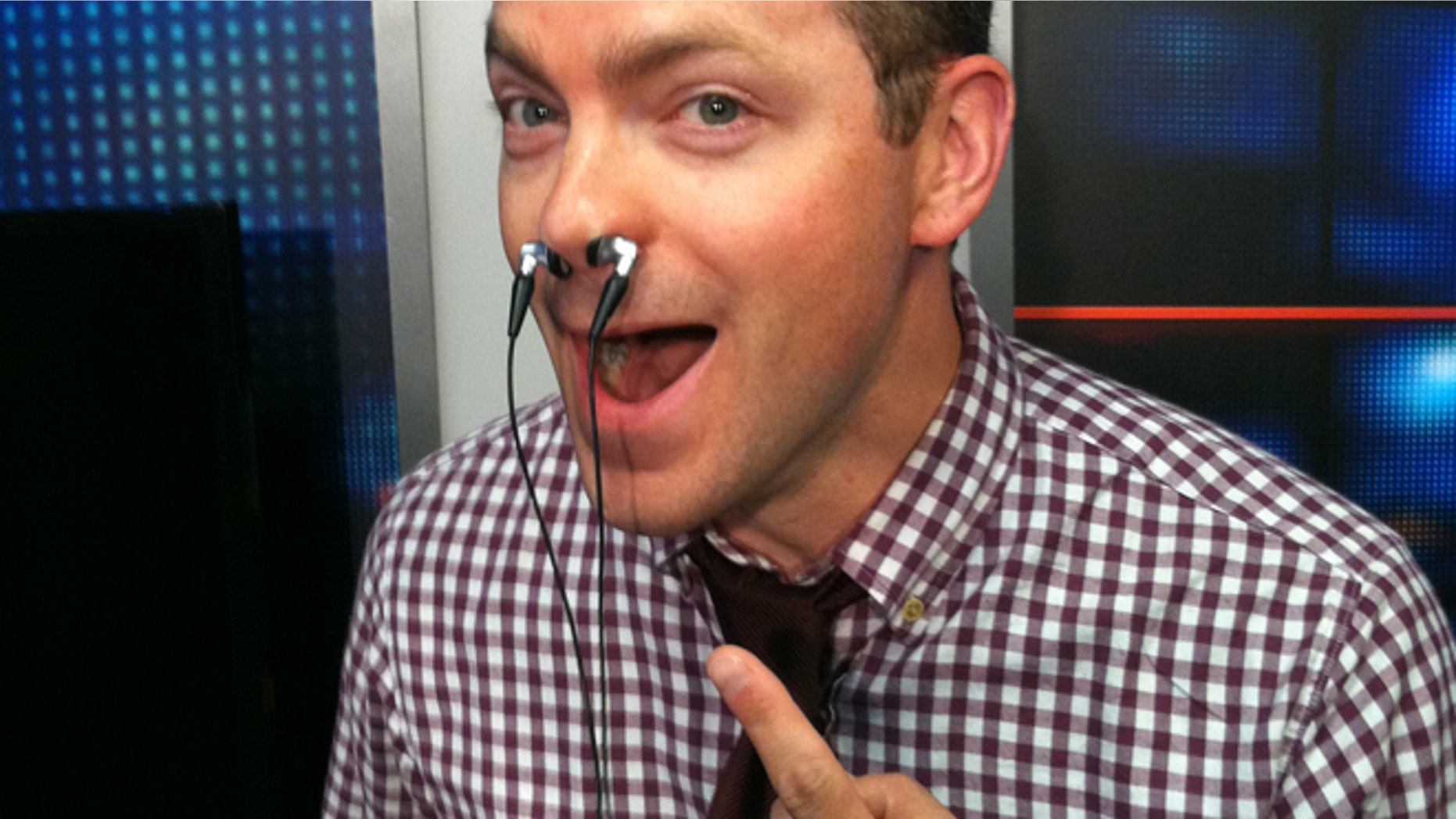 Plug your earphones into your nose and your entire head becomes a speaker .... maybe.