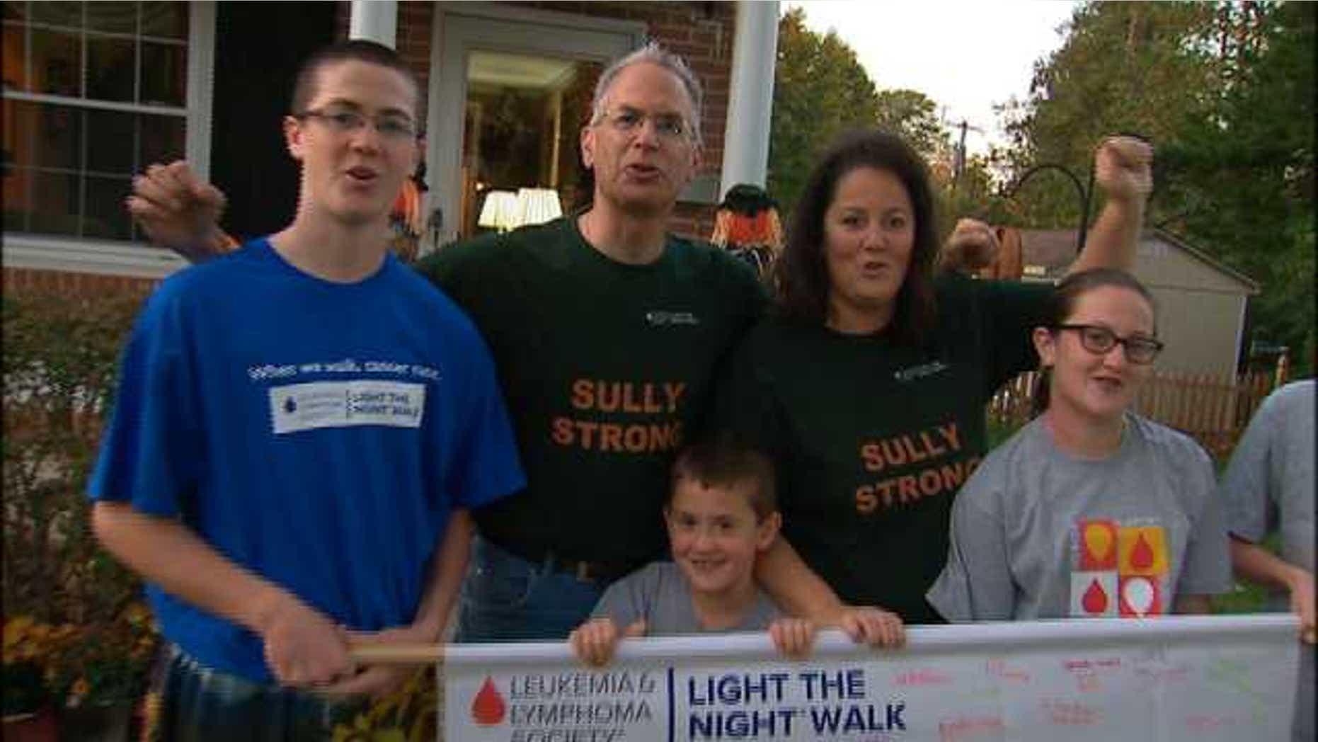 This undated photo shows the Sullivan family.