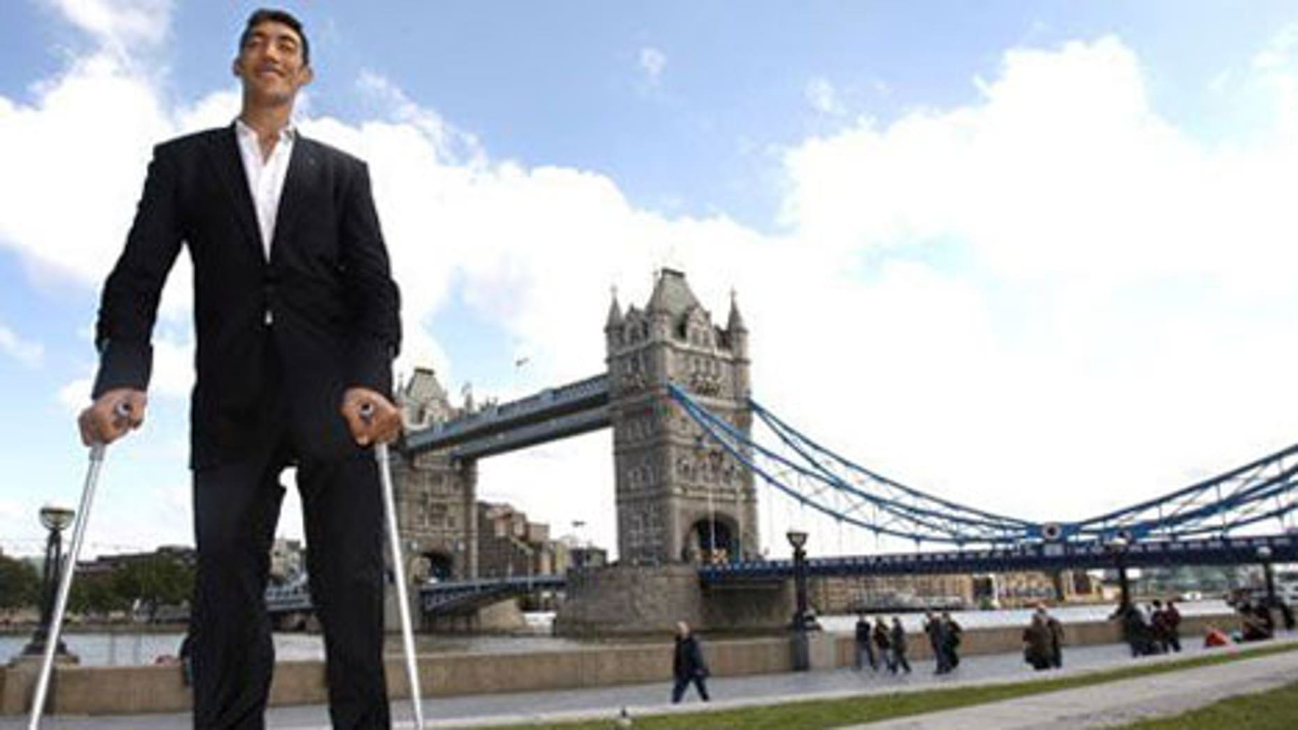 World's tallest man finally stops growing after pioneering treatment at