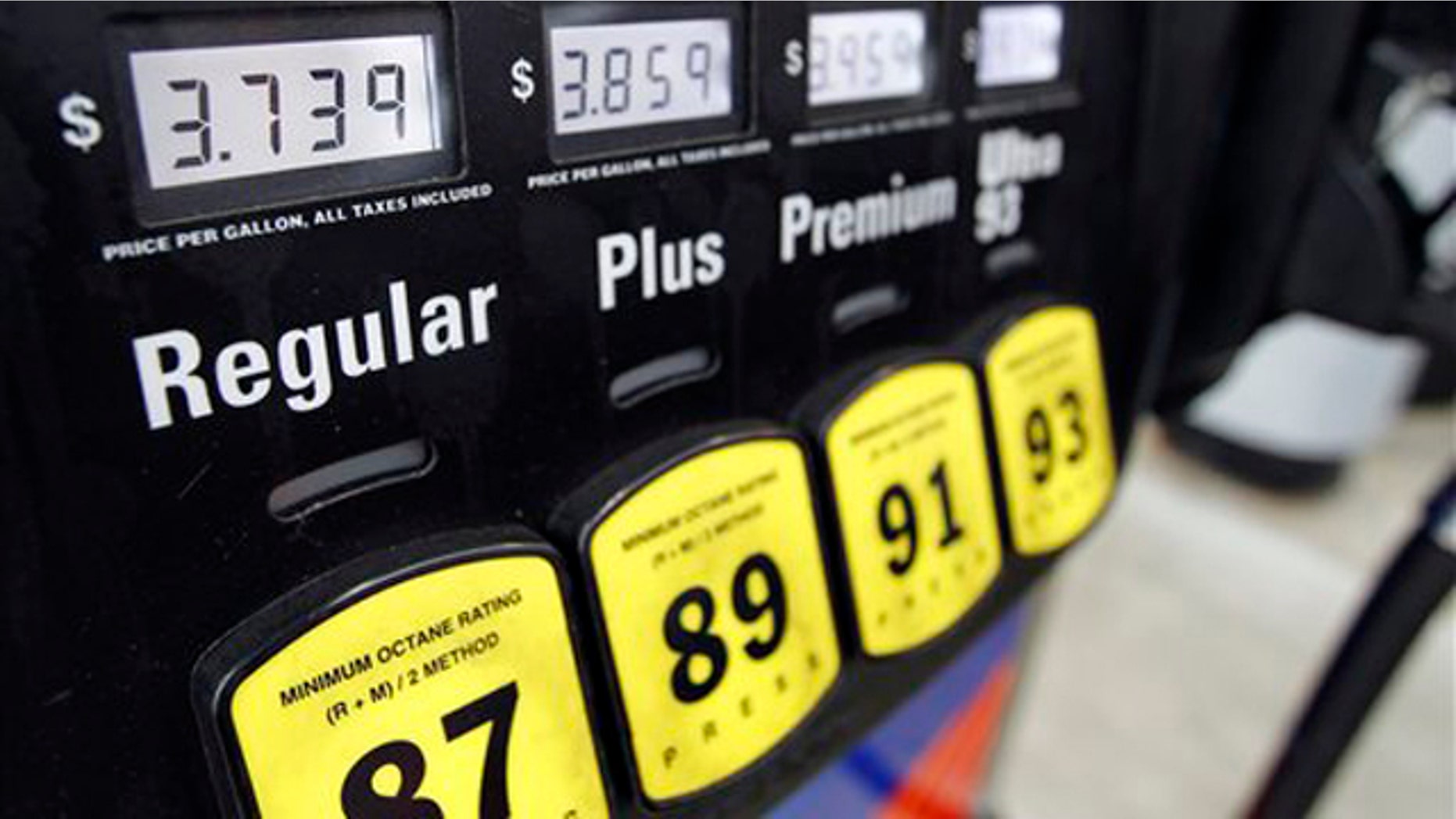 Feb. 24, 2012: Gas prices are posted at a Sunoco gas station in Philadelphia.