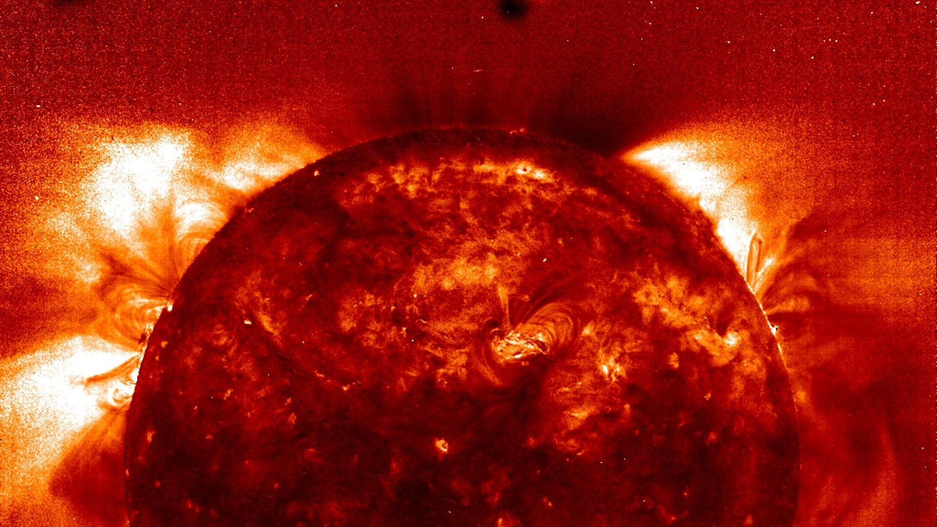 temperature of sun corona