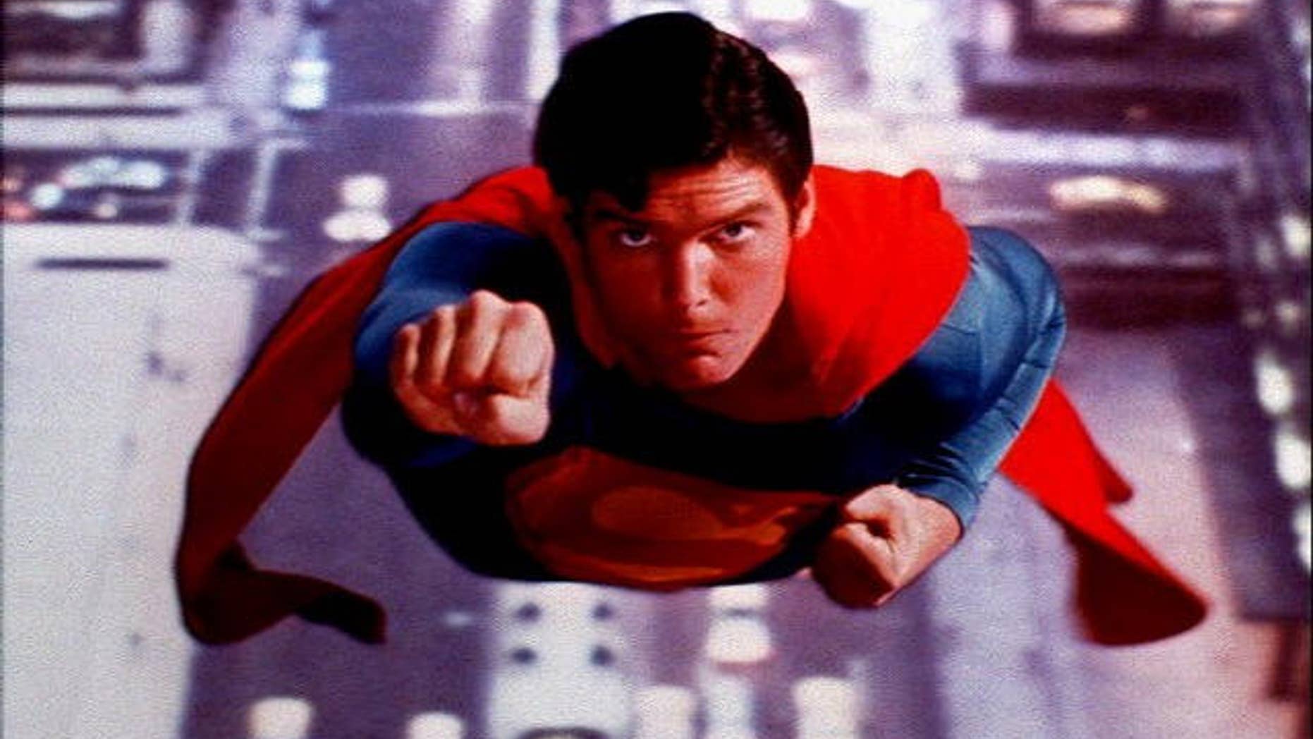 A still from the first live action 'Superman' movie. (AP)