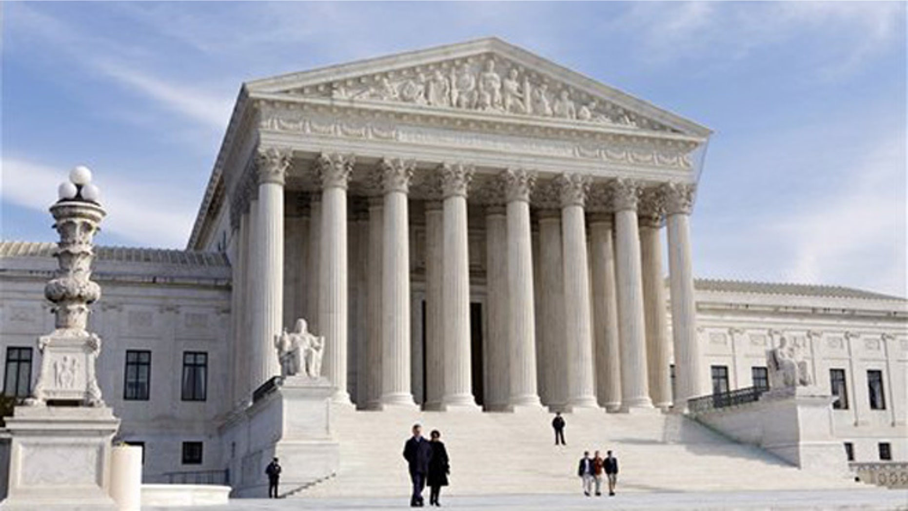 U.S. Supreme Court Building in Washington. (Associated Press)
