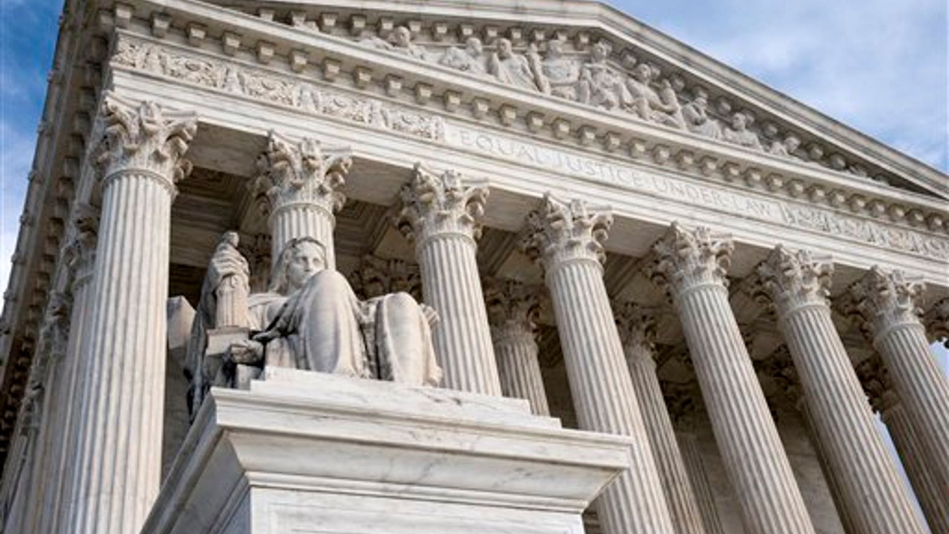 FILE: Feb. 17, 2016: The Supreme Court building, in Washington, D.C. (AP)