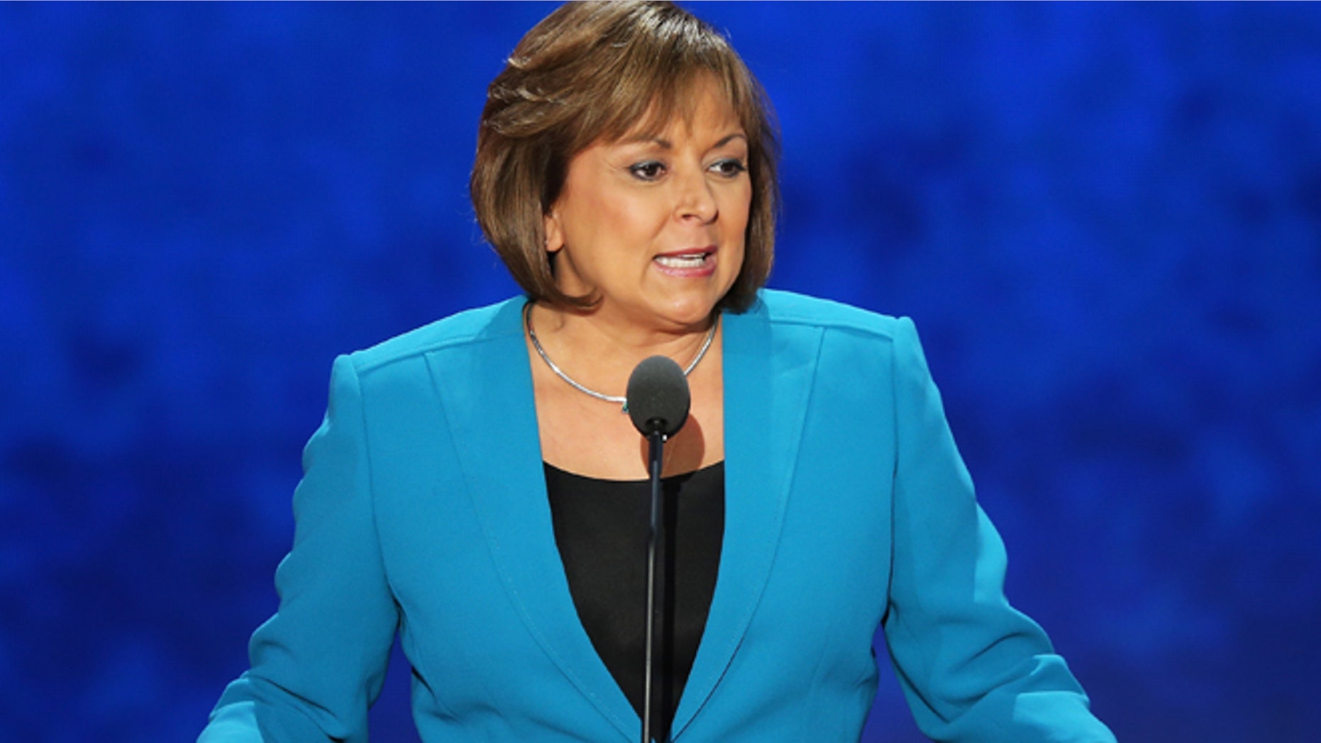 TAMPA, FL - AUGUST 29: New Mexico Gov. Susana Martinez speaks during the third day of the Republican National Convention at the Tampa Bay Times Forum on August 29, 2012 in Tampa, Florida. Former Massachusetts Gov. Former Massachusetts Gov. Mitt Romney was nominated as the Republican presidential candidate during the RNC, which is scheduled to conclude August 30. (Photo by Mark Wilson/Getty Images)