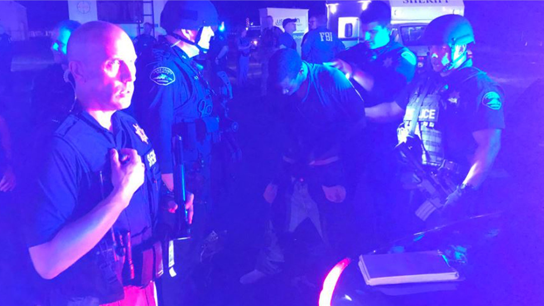 Police in Parkland, Washington have arrested a heavily armed suspect involved in a hostage situation late Thursday evening.