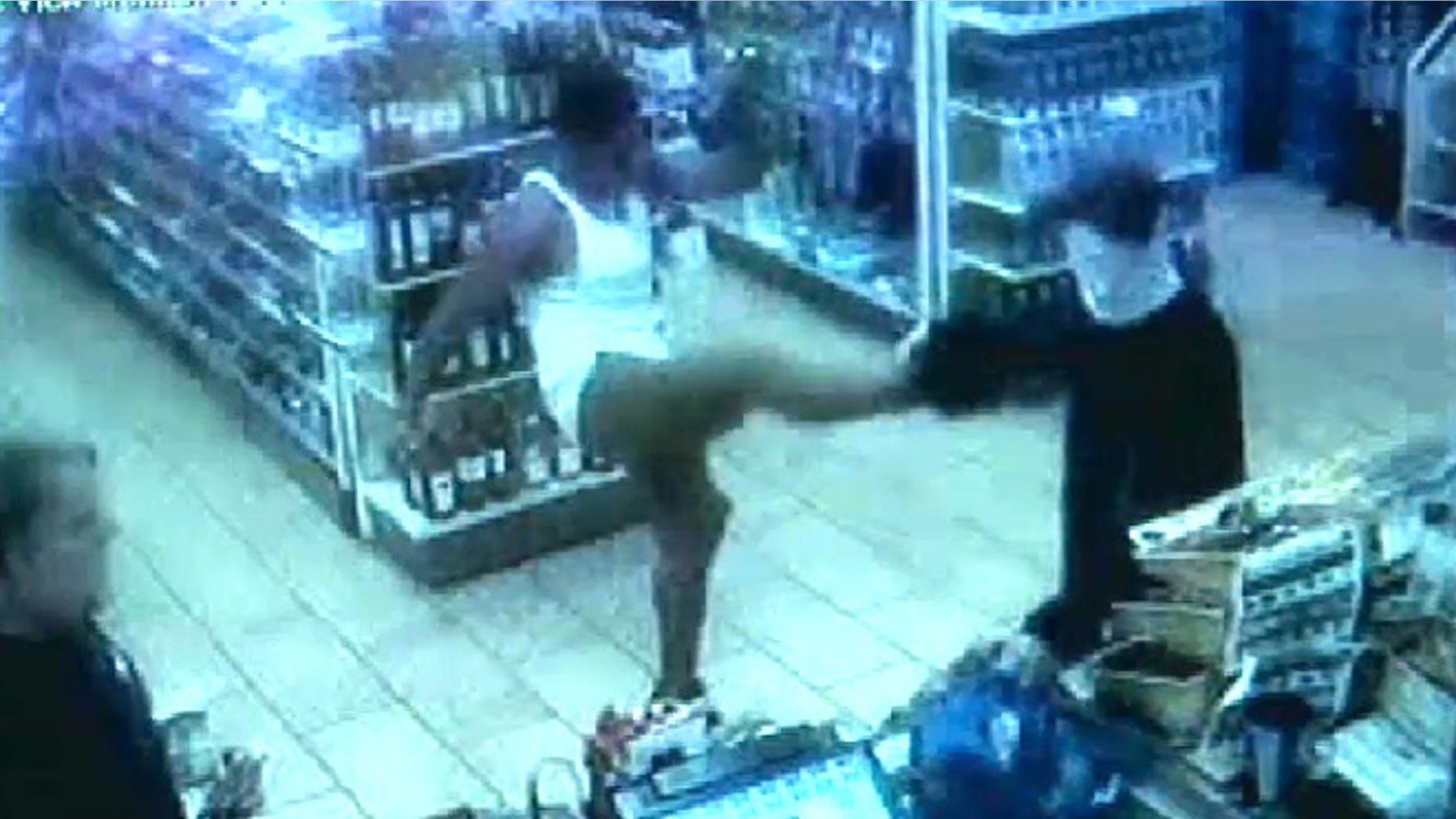 The customer, who declined to give his name, told WBDO.com that at first he thought the robber was kidding, until the store clerk began handing over money.