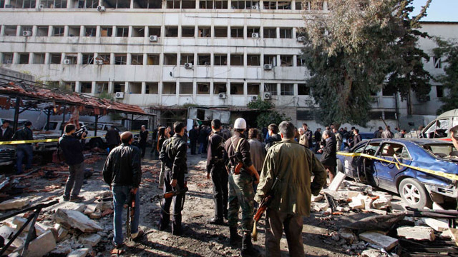 Syria Twin Suicide Bombs Shake Capital 40 Dead Fox News 