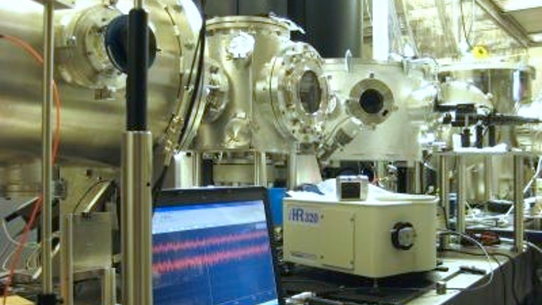 By using lasers and plasma instead of magnets, this device does the work of a traditional accelerator that is the length of two football fields.