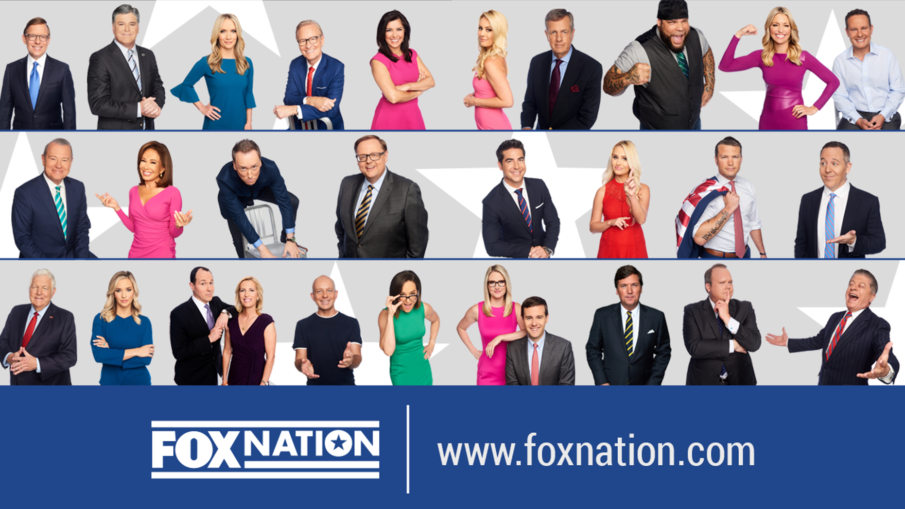 Fox Nation reveal Sean Hannity, Laura Ingraham, Tucker Carlson among