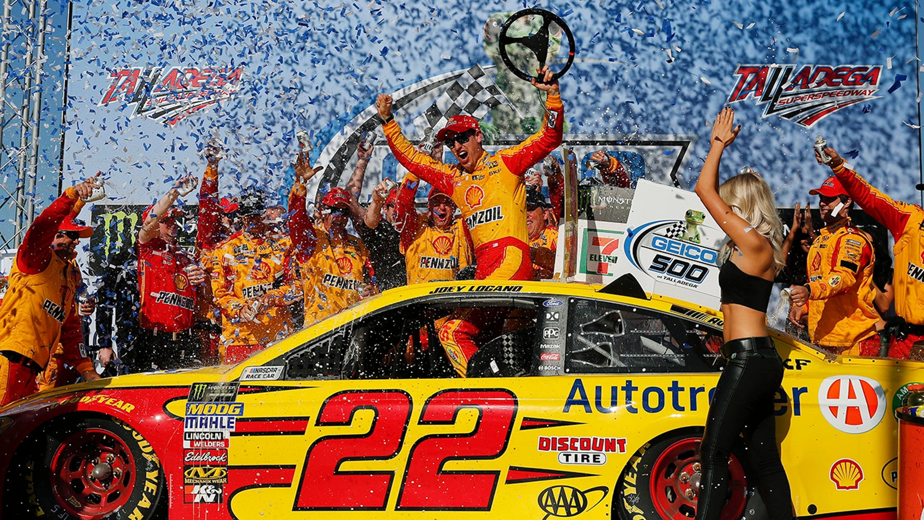 Joey Logano Snaps Long Losing Streak With Win At Talladega | Fox News