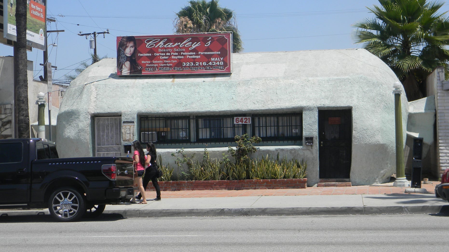 Tamale building in Los Angeles, California.