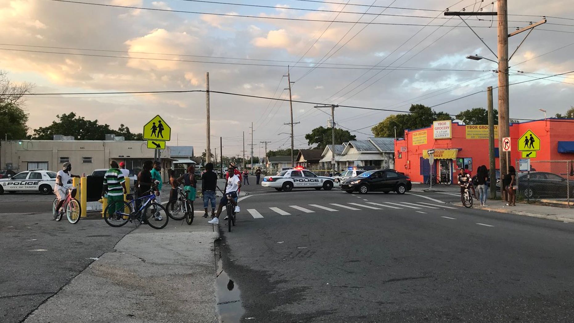 A suspect wanted for murder out of Georgia is dead after he led officers on a chase and gun battle through Tampa, police said.