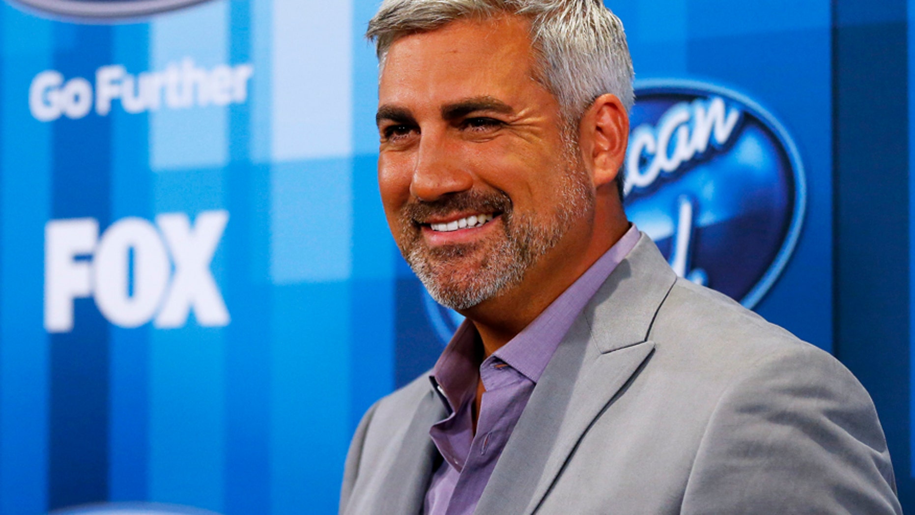 Singer Taylor Hicks arrives at the American Idol Grand Finale in Hollywood, California April 7, 2016.