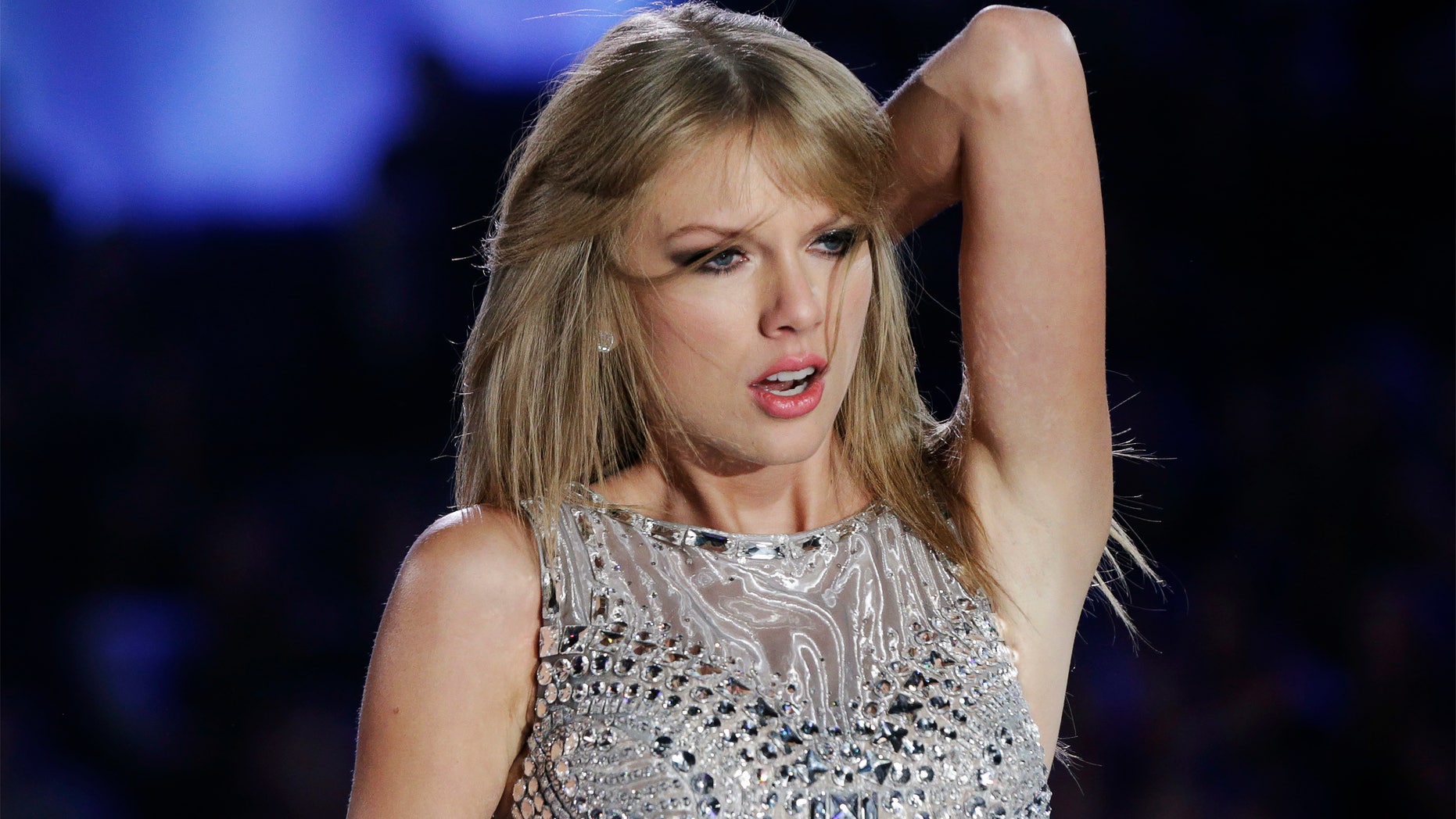 November 13, 2013. Singer Taylor Swift performs during the annual Victoria's Secret Fashion Show in New York.