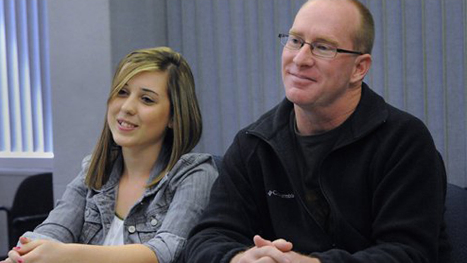 Feb. 28, 2012: Enochs High School student Jordan Powers, 18, and James Hooker, 41, talk about their relationship during an interview in Modesto.