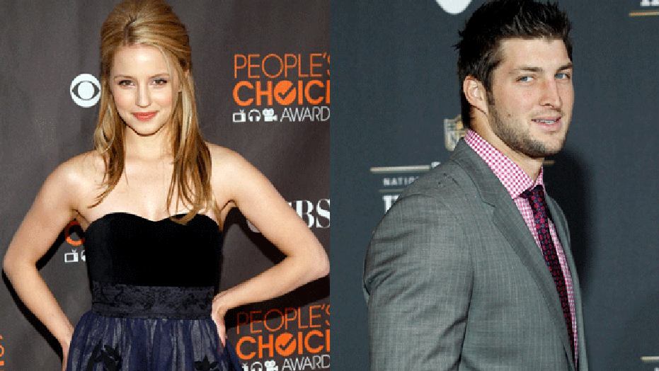 Diana Agron and Tim Tebow sitting in a tree?
