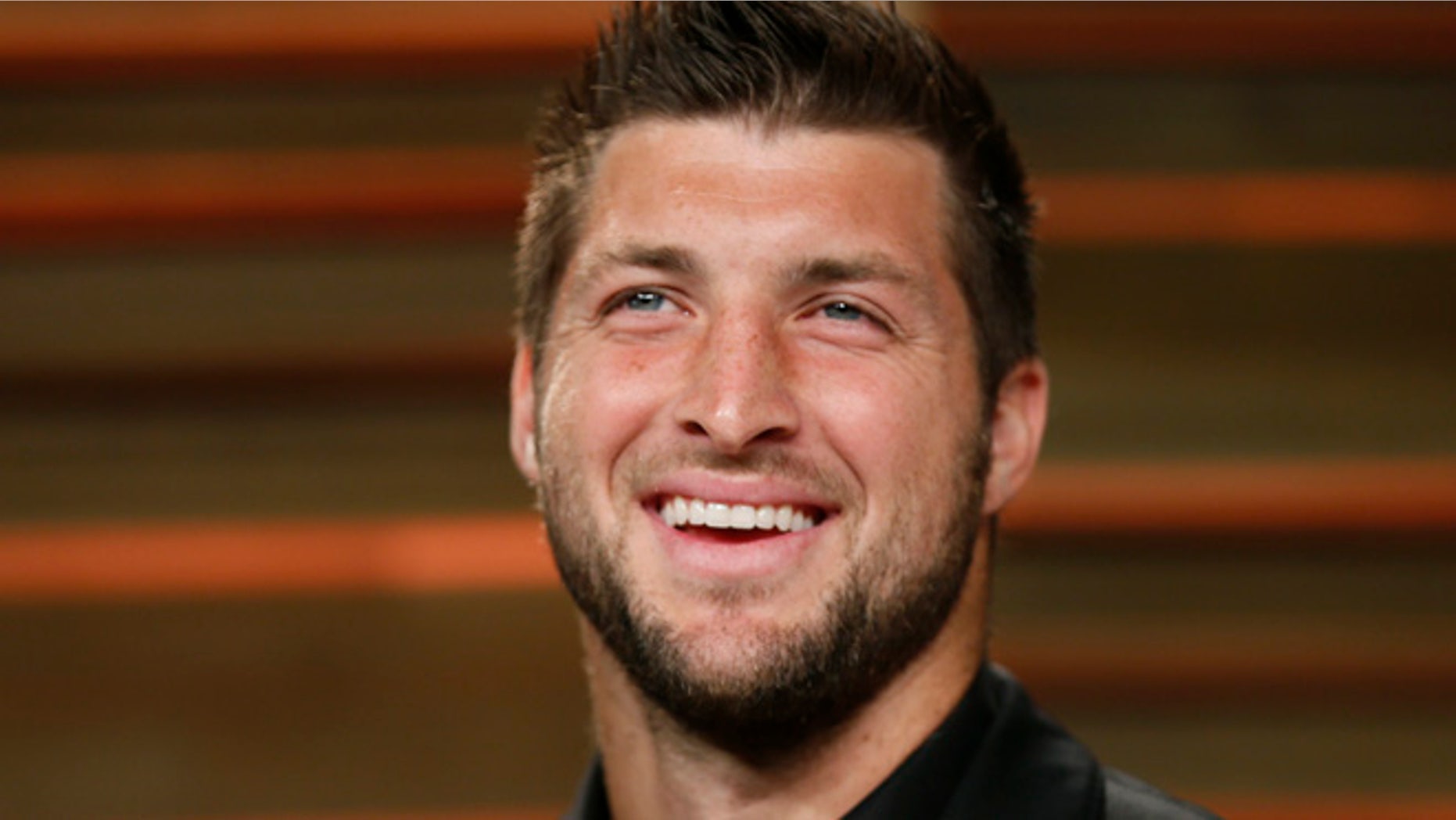 Mar. 2, 2014; Former NFL player Tim Tebow arrives at the 2014 Vanity Fair Oscars Party in West Hollywood, California.