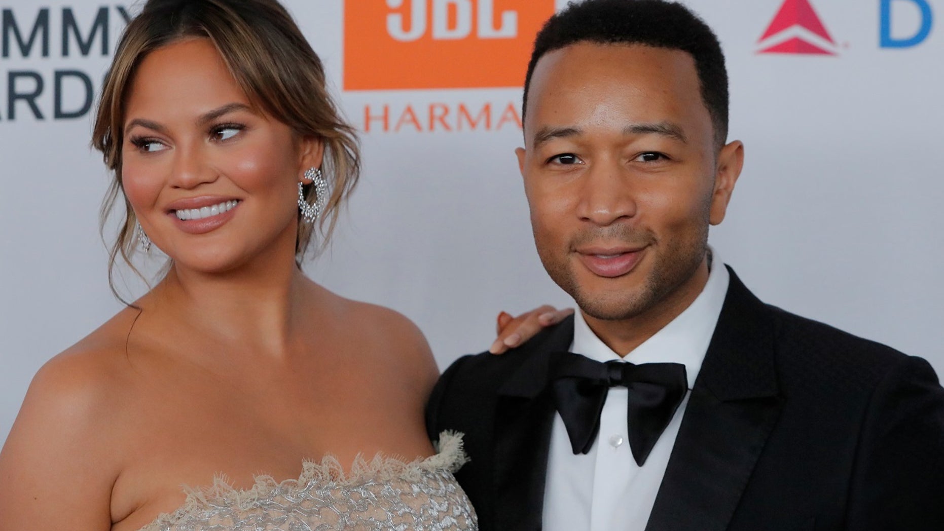 Chrissy Teigen and John Legend.