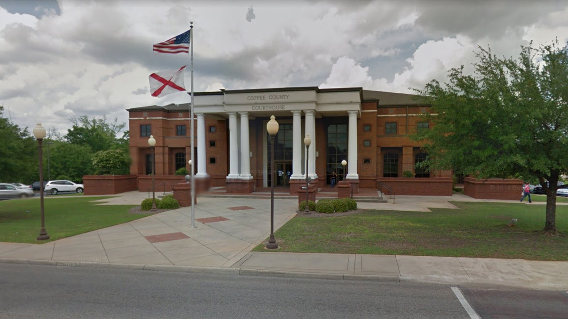 The Coffee County Courthouse in Manchester, Tennessee.