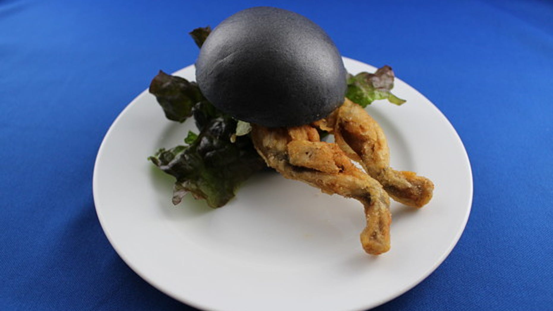 Now that's a real frog in your throat.
