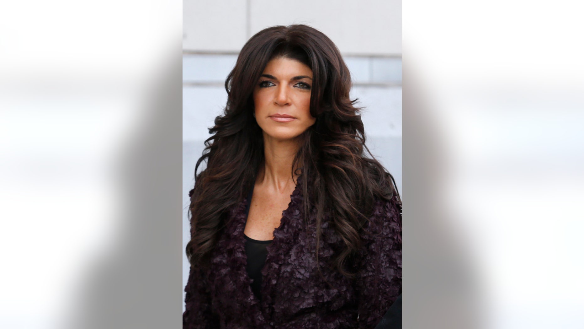 March 4, 2014. Teresa Giudice, 41, exits the Federal Court in Newark, New Jersey.