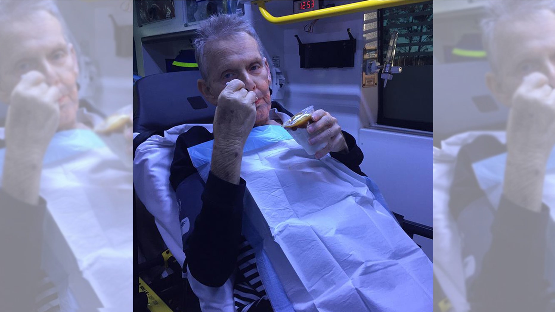 Ron McCartney, 72, was granted his final wish to eat a caramel sundae while taking his last trip to the hospital for palliative care after a 17-year fight with cancer.
