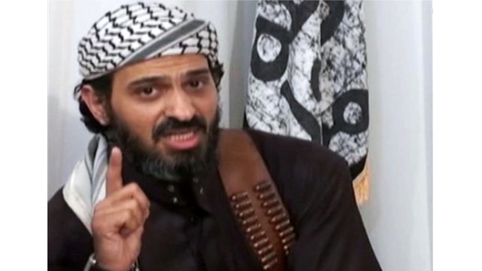 UNDATED: This frame grab from video posted on a militant-leaning Web site, and provided by the SITE Intelligence Group, shows Saeed al-Shihri, deputy leader of al-Qaida in the Arabian Peninsula.