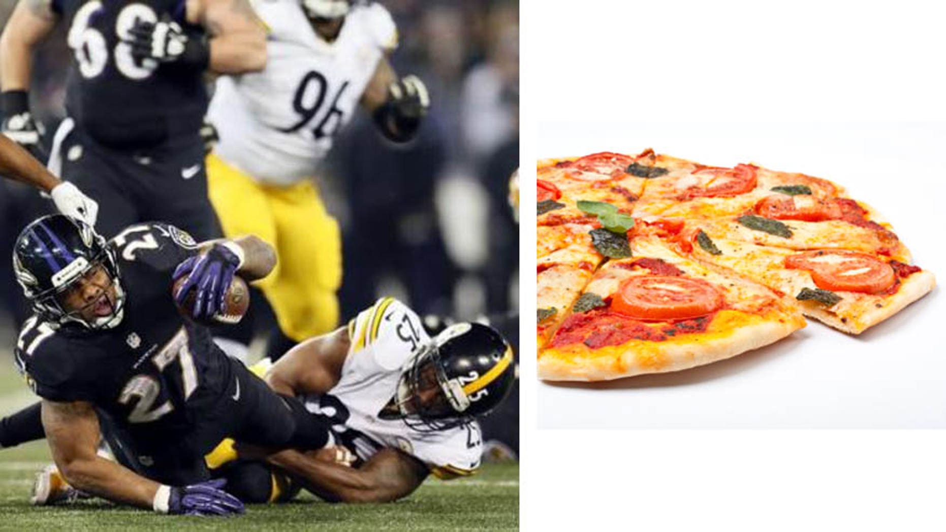 Fair trade: Jersey for free pizza.