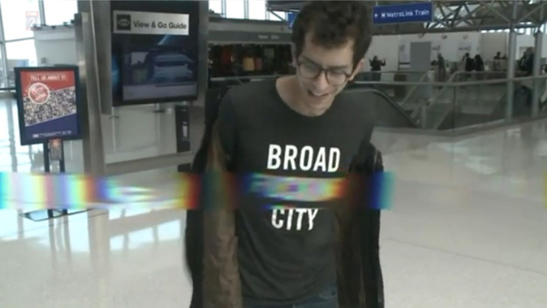 Daniel Podolsky was banned from boarding a Southwest flight for violating the airline's dress code.