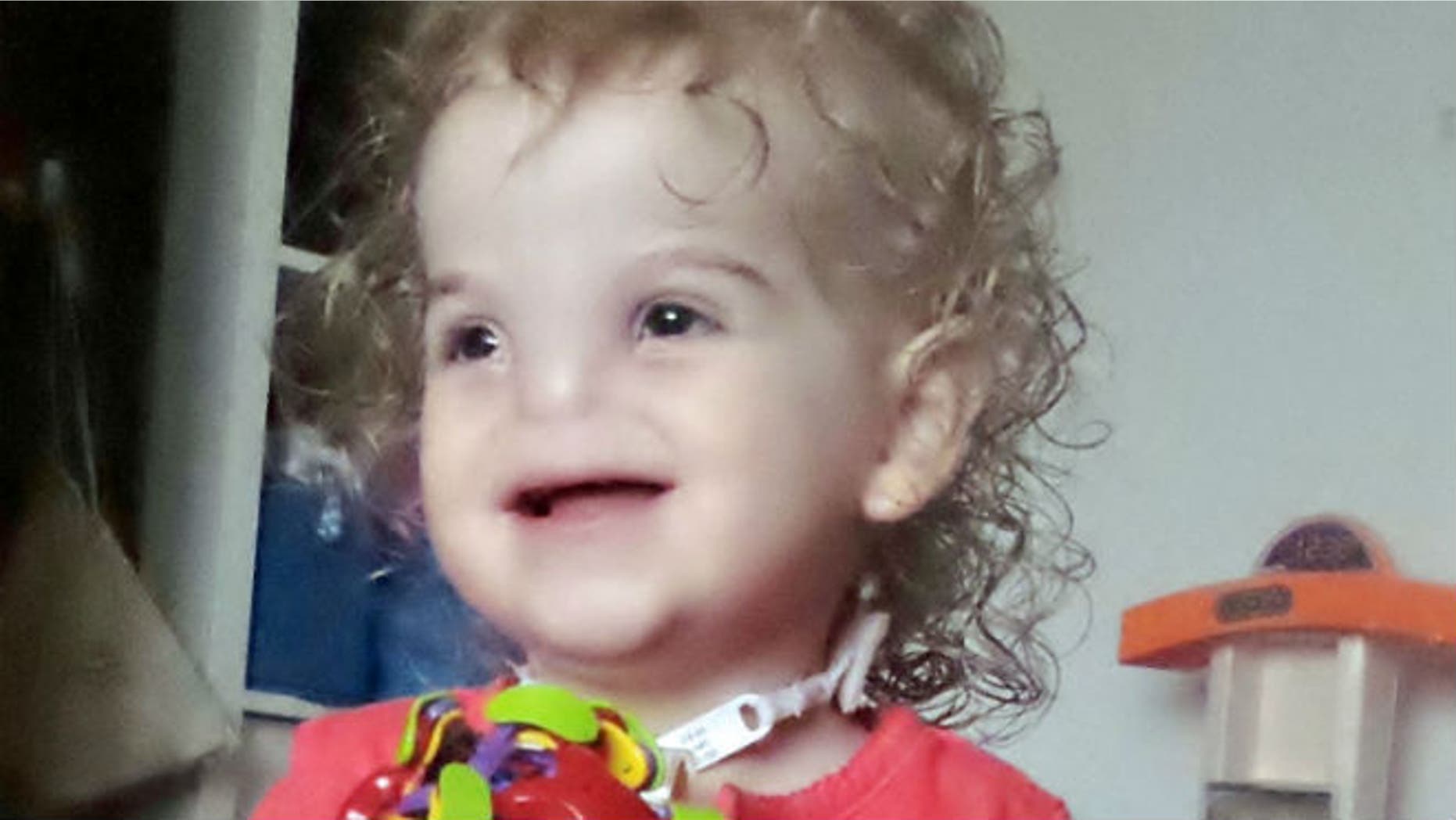 Tessa, after her surgery. (image: Caters)