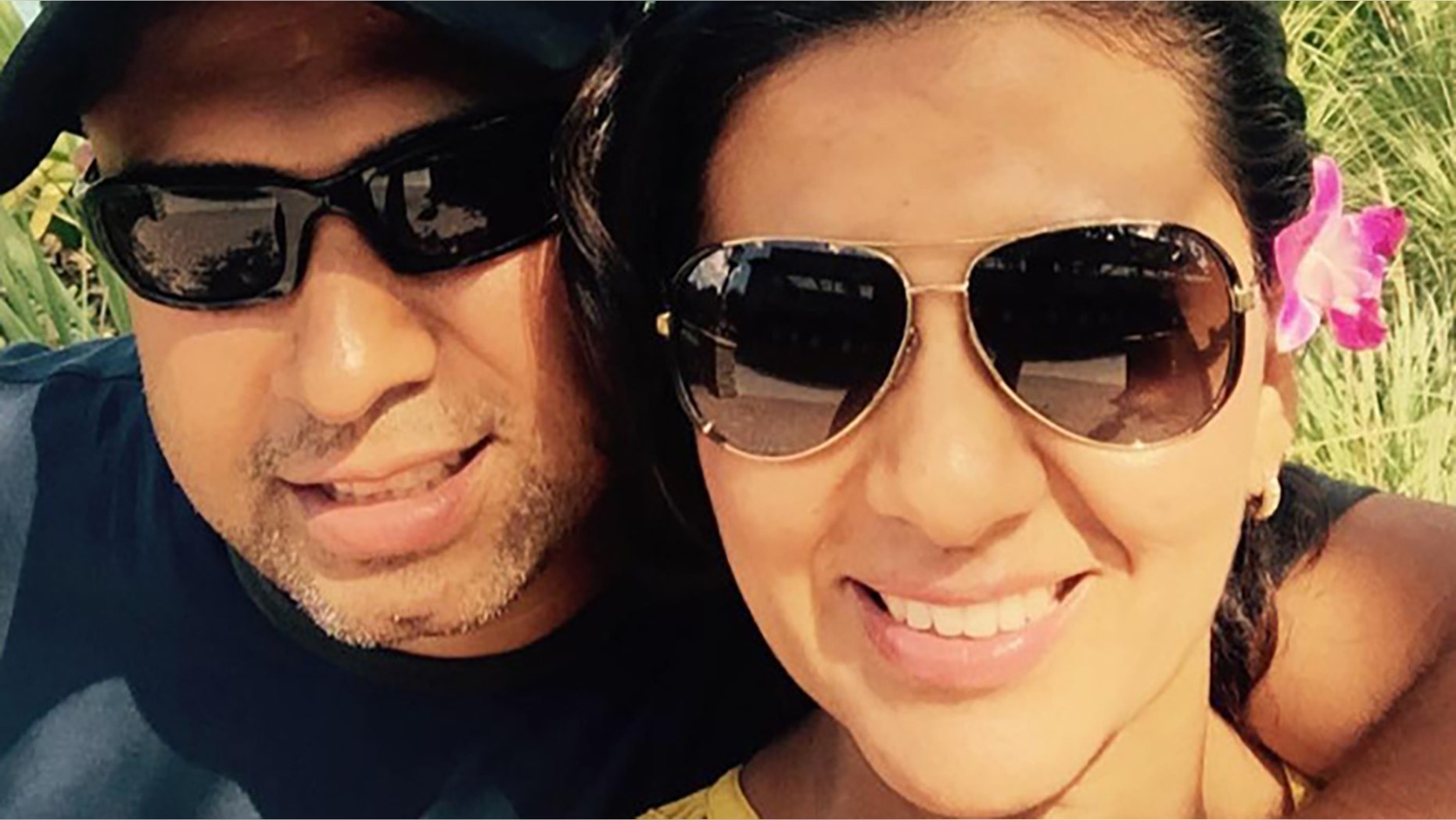 The alleged suspect, Flor de Maria Pineda, 37, and her husband, Mauricio Morales, 39.