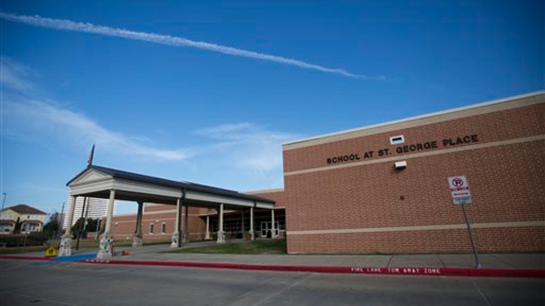 The School at St. George Place at 5430 Hidalgo St., has raised $45,000 from crowdsourcing. Friday, Jan. 10, 2014, in Houston. (AP {Photo/ Houston Chronicle, Marie D. De Jesus)