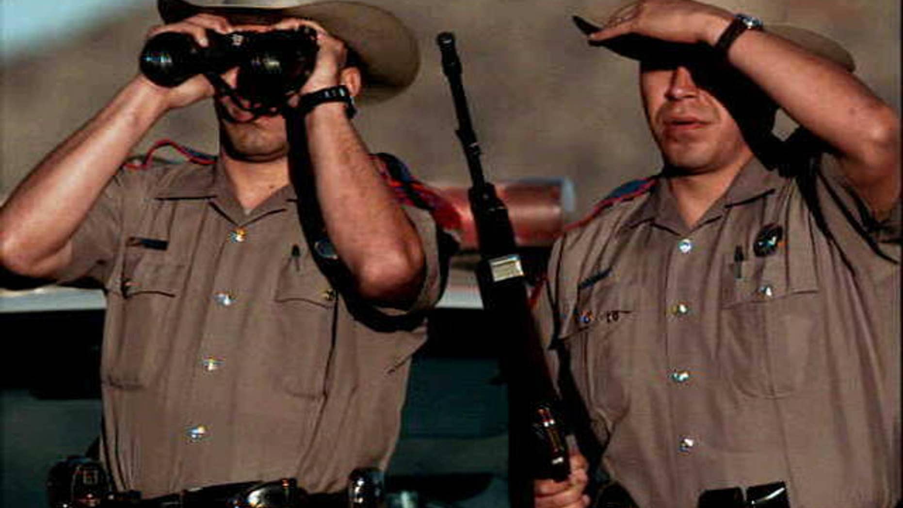 Texas state troopers.