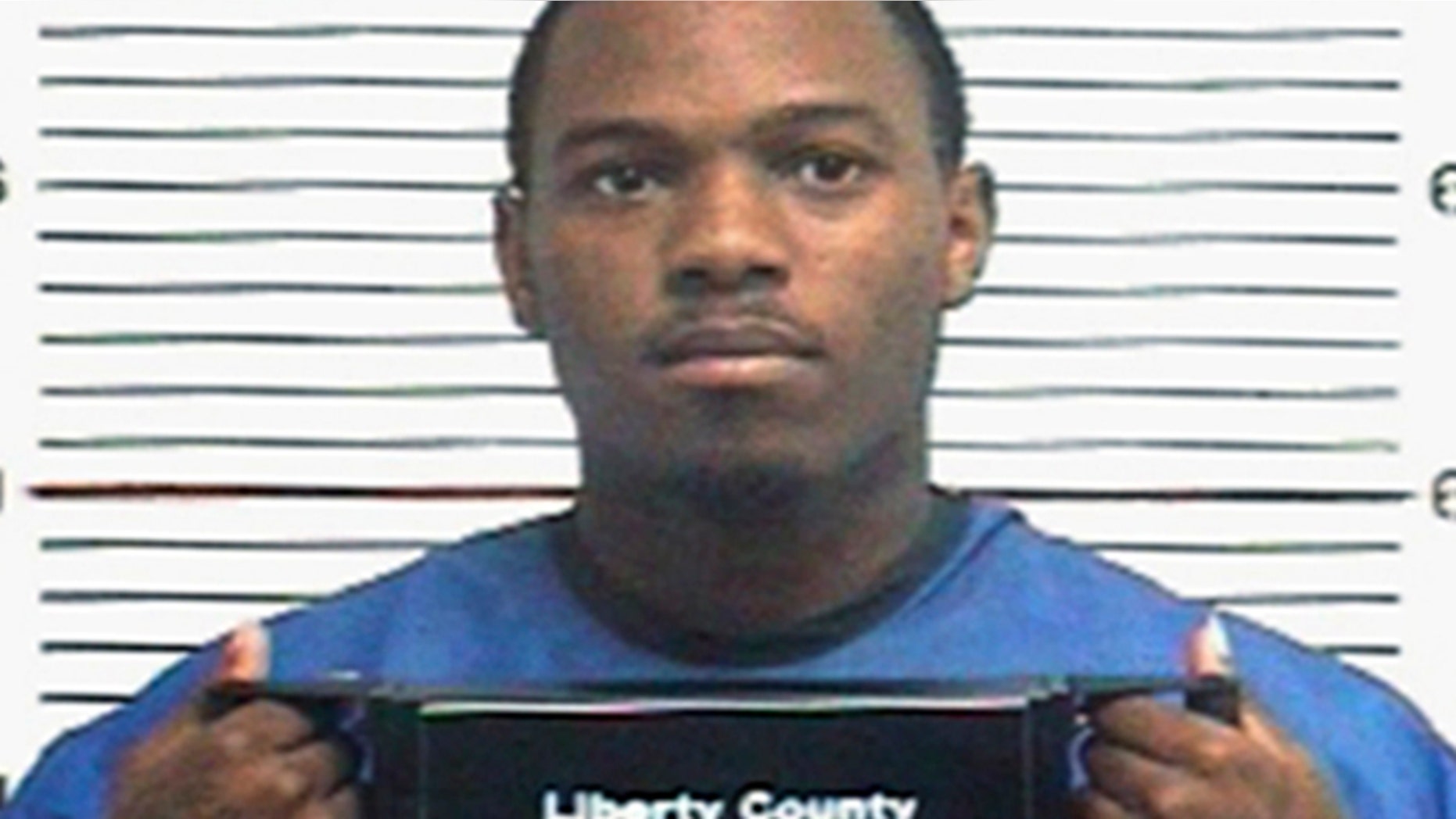 This undated booking photo provided by the Liberty County Sheriff's Department in Liberty, Texas, shows Eric McGowen.