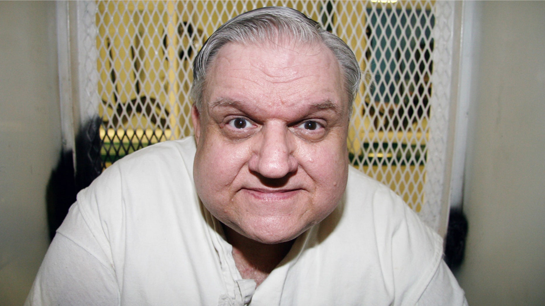 Feb. 3, 2016: Death row prisoner Coy Wayne Wesbrook is photographed at the Texas Department of Criminal Justice Polunsky Unit outside Livingston, Texas. (AP Photo/Michael Graczyk)