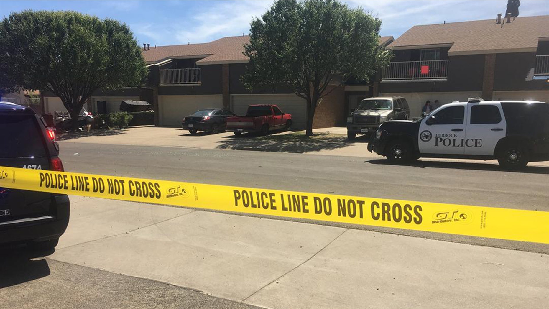 Law enforcement in Lubbock are actively searching for a suspect accused of injuring three officers responding to a domestic disturbance