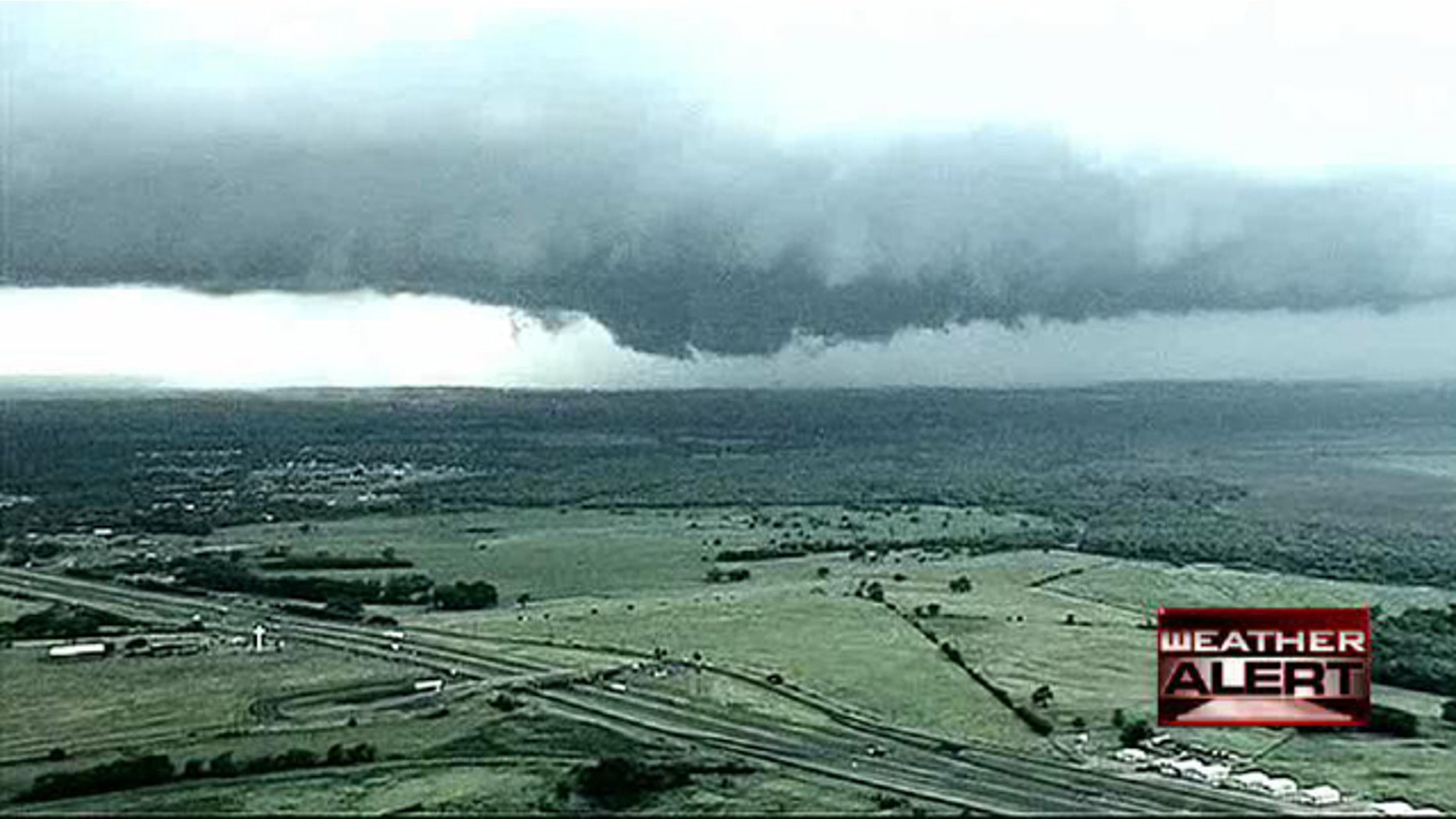 Sept. 8, 2010: A series of tornadoes spawned by the remnants of Tropical Storm Hermine are menacing the Dallas area but there are no immediate reports of damage.