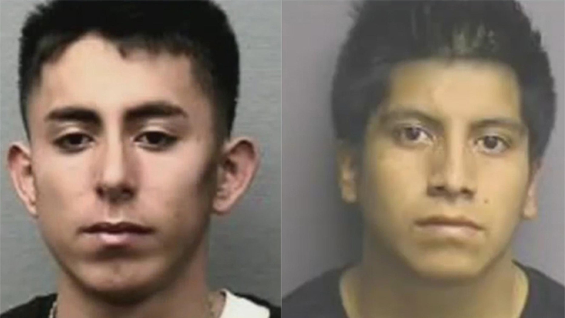 Joanthan Adonay Benitez (left) and Jose Edgar Vasquez-Mejia (right) are wanted by police.