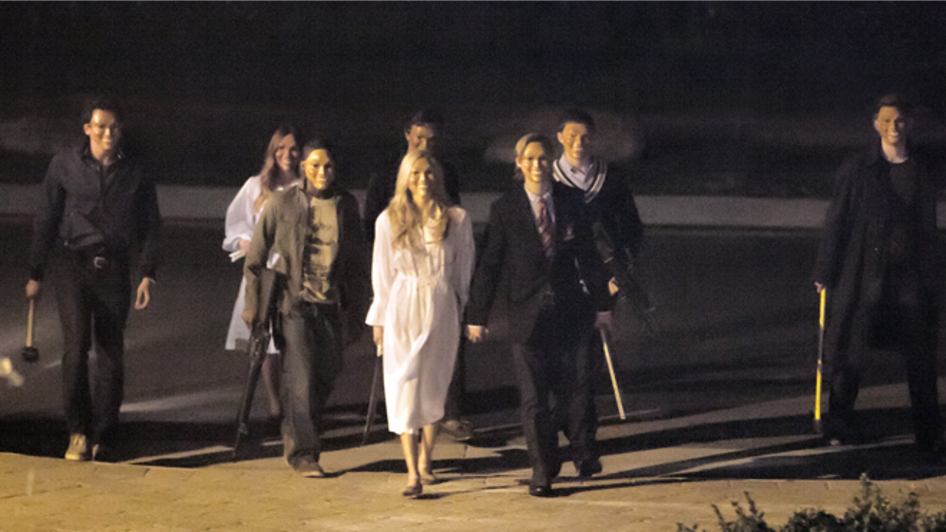 This film image released by Universal Pictures shows a scene from "The Purge."