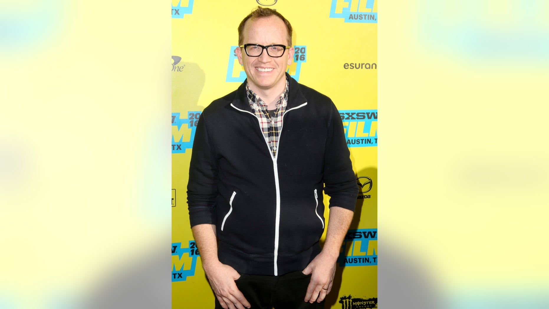 FILE - In this March 13, 2016 file photo, Chris Gethard arrives at the screening of "Don't Think Twice" during South By Southwest in Austin, Texas. Gethard opens his latest one-man show by making fun of his psychologist. He then discusses his lifelong struggle with depression and the time in 2001 he tried to end it all by driving into a truck. (Photo by Rich Fury/Invision/AP, File)