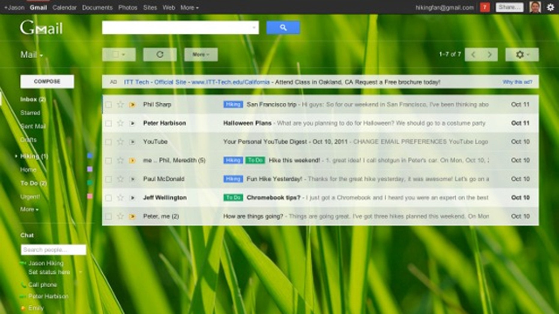 The new Gmail.