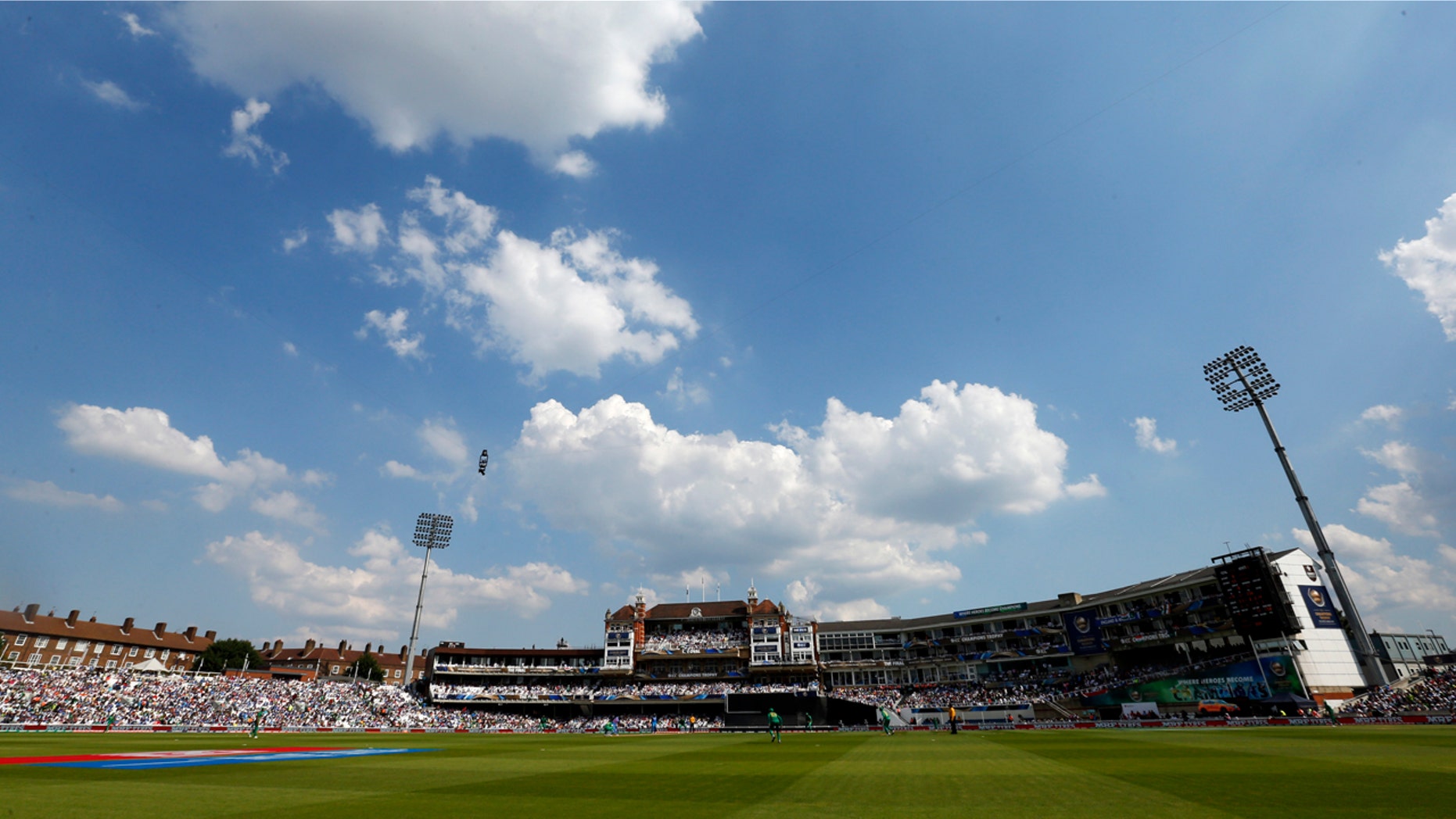 A cricket match at The Oval as seen in 2017.