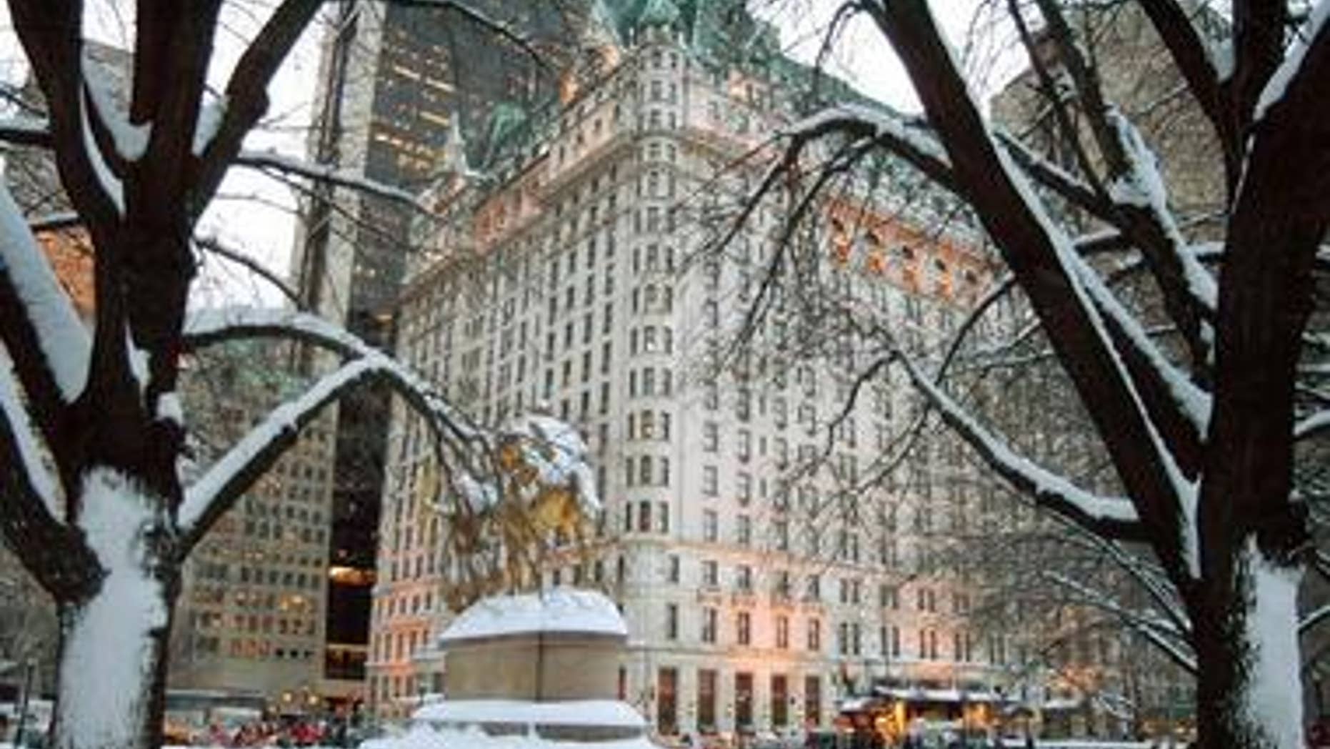 New York's Plaza Hotel.