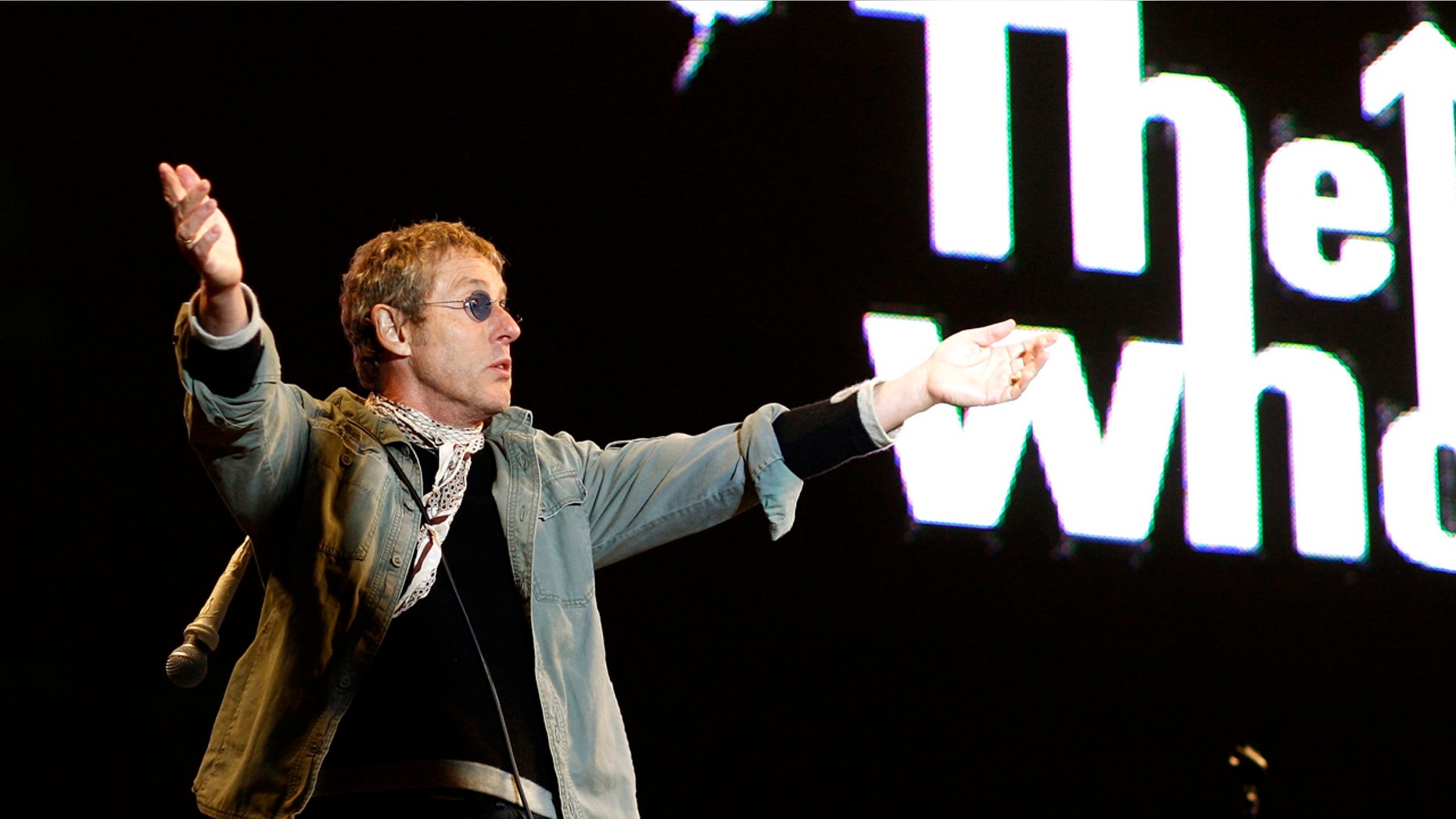 Lead singer Roger Daltrey told fans at a Madison Square Garden Who concert Monday that he is allergic to marijuana.