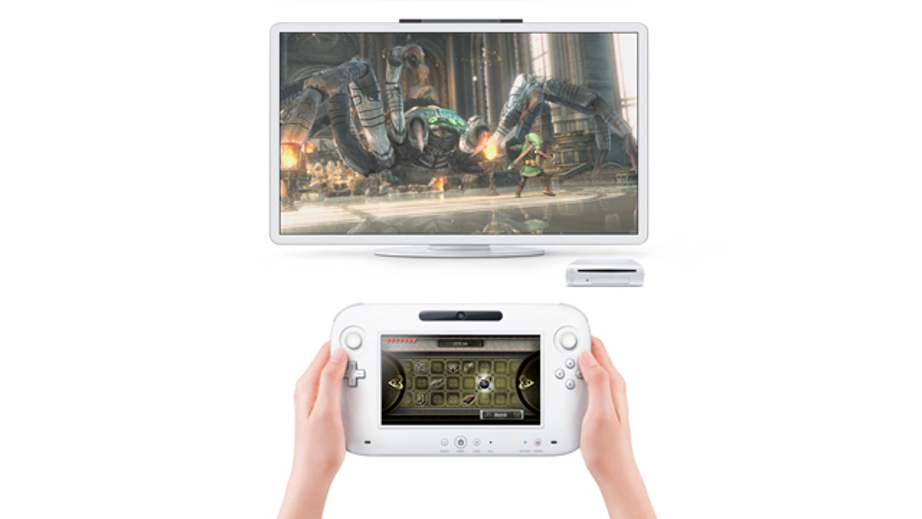 Nintendo joins the tablet craze -- sort of -- with a new touchscreen game console called the Wii U.