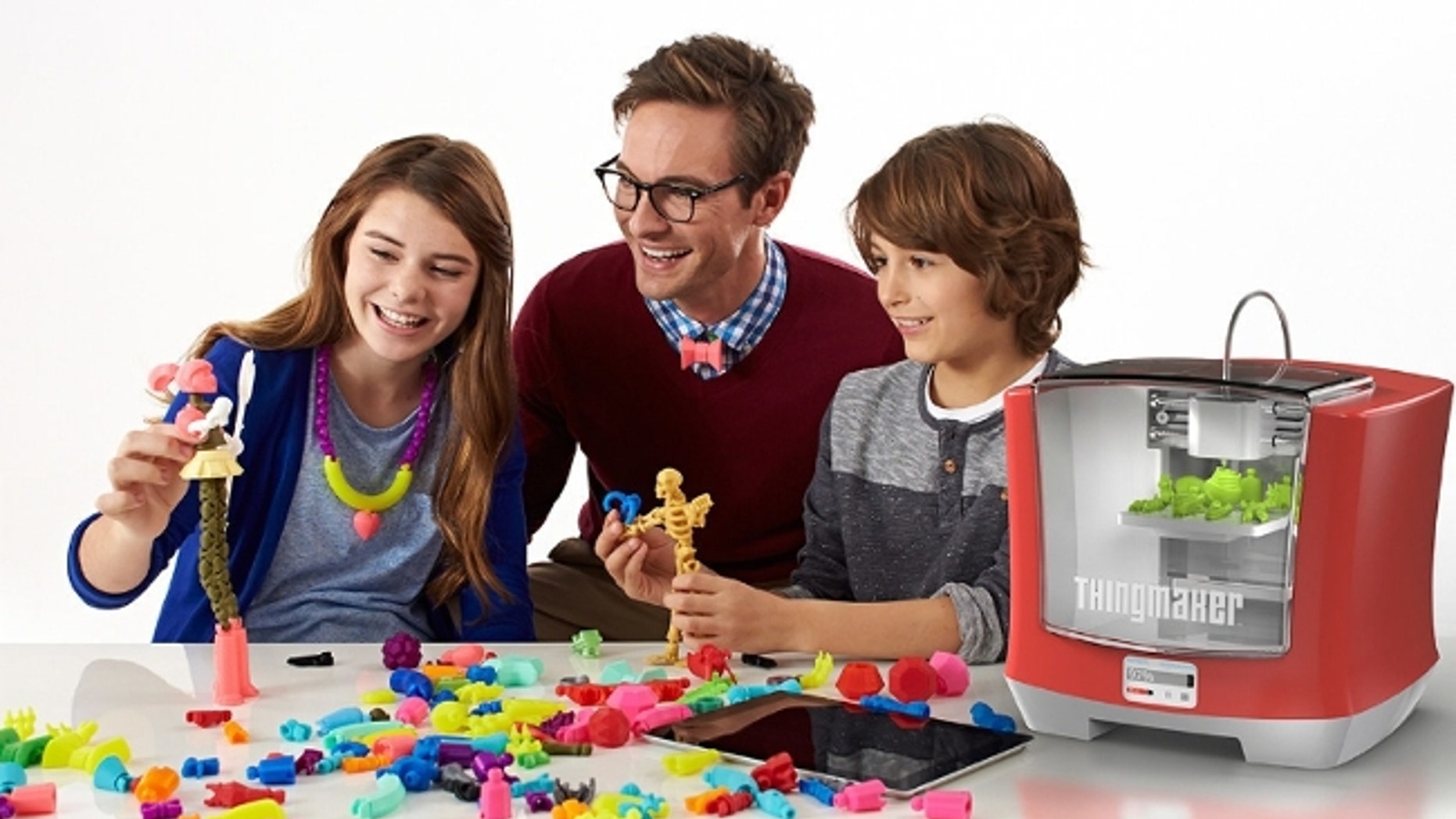 ThingMaker 3D Printer and ThingMaker Design App Eco-System (Mattel)