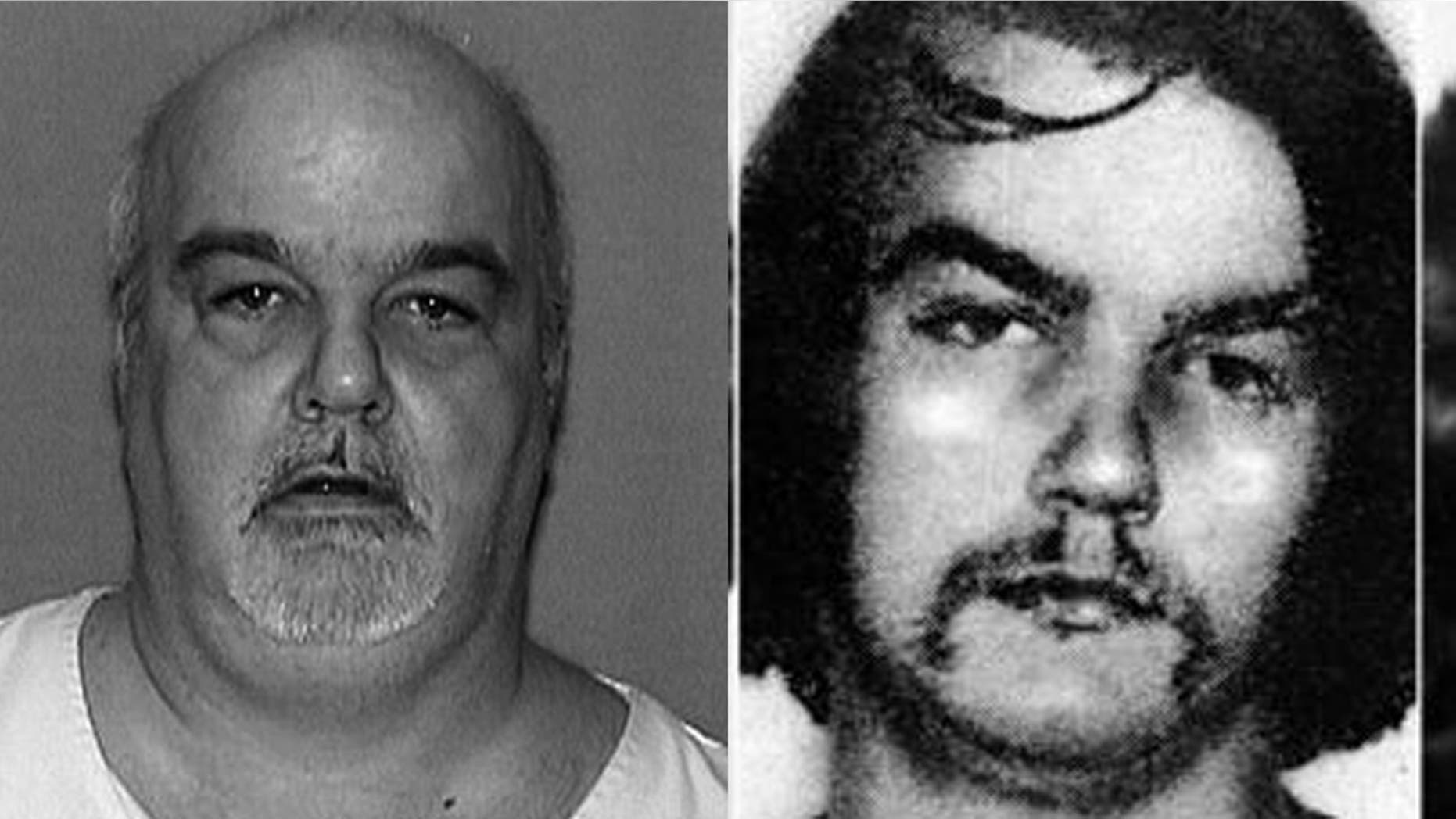 Thomas Kokoraleis in a recent photo and in an old mug photo.