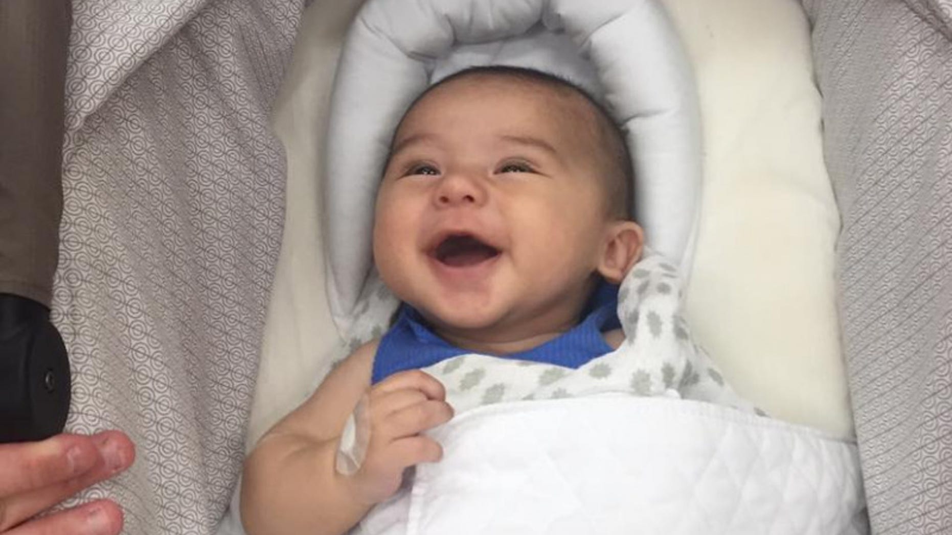 Thomas was diagnosed with terminal cancer at 11 weeks old.